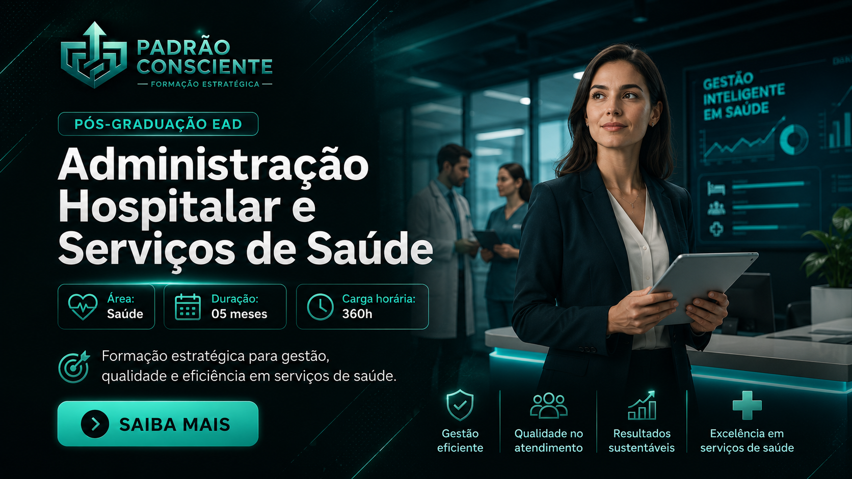 Especialização em Administração Hospitalar e Serviços de Saúde